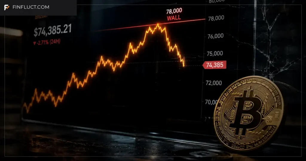 Bitcoin Slips Below $75K: ETF Outflows and Gamma Squeeze Explained