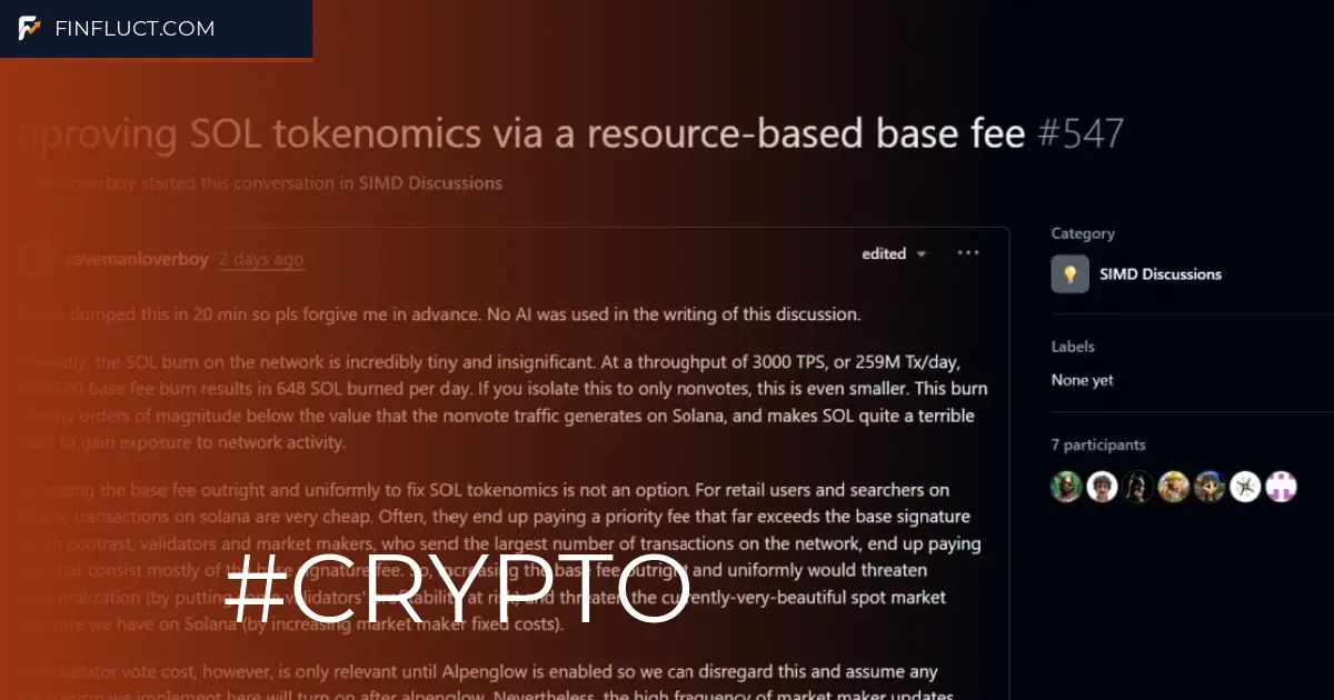 Solana's Fee Burning Proposal: A Path to Deflationary SOL?