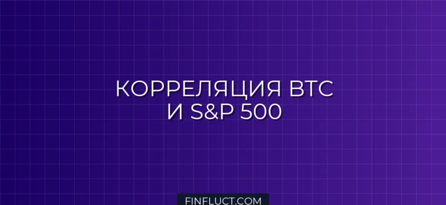 Скользящая корреляция BTC и S&P 500 на Python в Pandas
