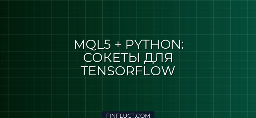 Интеграция MQL5 с Python через сокеты для TensorFlow моделей