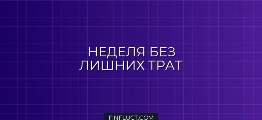 Финансовый детокс: как провести неделю без спонтанных трат