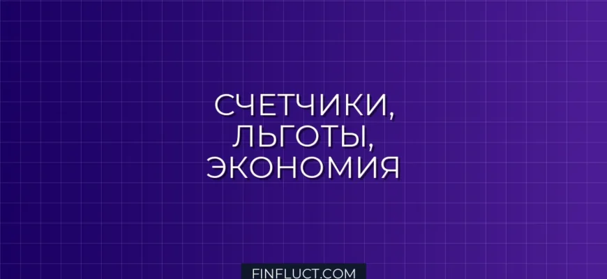 Экономия на коммуналке: счетчики и льготы – ваш путь к снижению расходов
