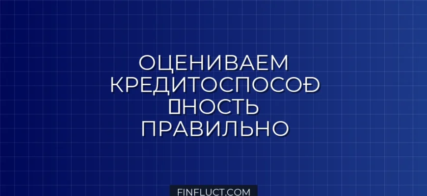 Как правильно оценить свою кредитоспособность перед подачей заявки