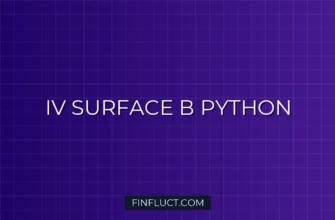 Расчет и Визуализация Поверхности Подразумеваемой Волатильности (IV Surface) Опционов в Python Matplotlib 1 Расчет и Визуализация Поверхности Подразумеваемой Волатильности (IV Surface) Опционов в Python Matplotlib