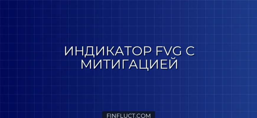 Индикатор имбаланса (Fair Value Gap) с митигацией в Pine Script v5