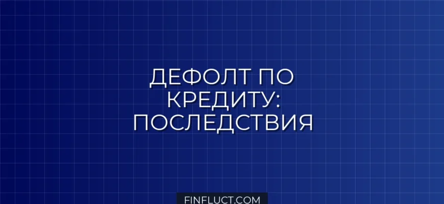 Что такое дефолт по кредиту: последствия для заемщика и пошаговый план действий