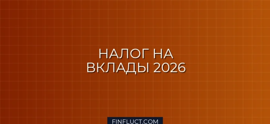 Налог на вклады в 2026 году: какая сумма не облагается налогом