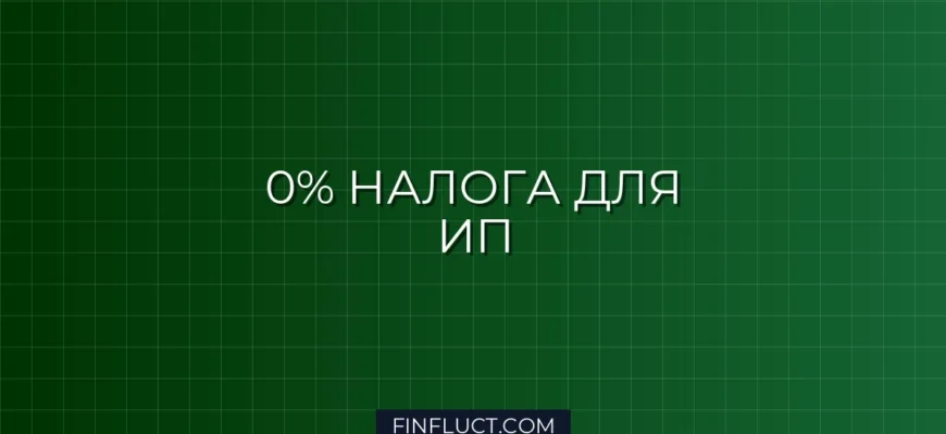 Налоговые каникулы для ИП в 2024-2025 годах: как не платить налоги