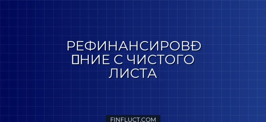 Как рефинансировать кредит в другом банке и начать с чистого листа