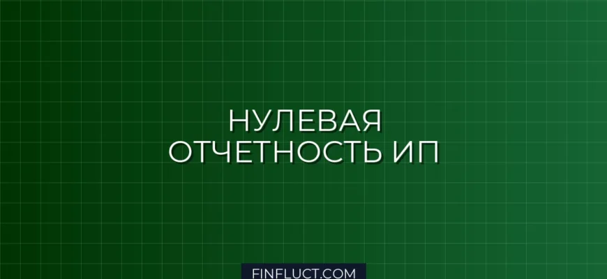Нулевая отчетность ИП в 2024 году: когда и как сдавать декларацию без доходов